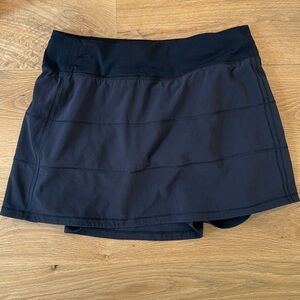 Lululemon Pace Rival Mid Rise Skirt Long